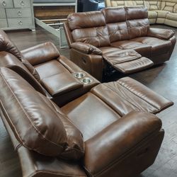 New Recliner Sofa And Loveseat