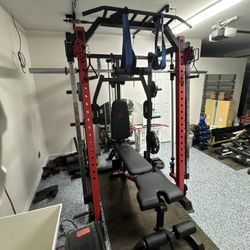 Exercise Machine, (Mercy) Red And Black