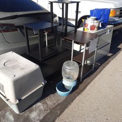 Free Desk Coffee Table Metal Drawer And More
