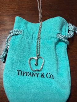 Tiffany and Co - Silver Apple Necklace
