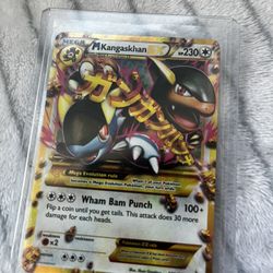 Khanghaskan Mega Secret Trade Pokemon Card