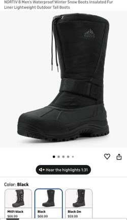 Men Snow Boots