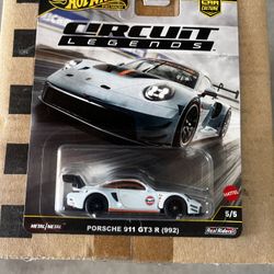 Hot Wheels 2025 Circuit Legends Porsche 911 GT3 R 992 Premium Car Culture