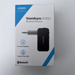 Anker Soundsync A3352 Bluetooth Receiver For Music Streaming 