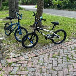 2 BMX Bikes 