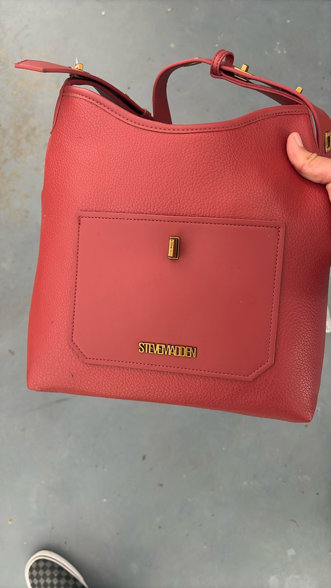 Steven Madden Red Bag Purse 