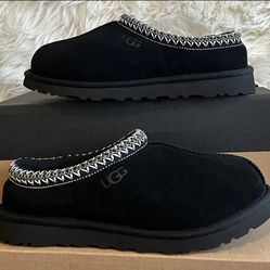 Black Ugg Tasman Slippers Size 9