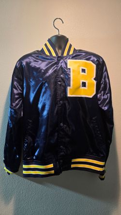 Mitchell & Ness Bel-Air Academy Satin Varsity Jacket, size L