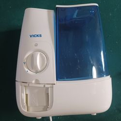 Vicks Warm Mist Humidifier Med - Large Room Filter Free 1 Gallon