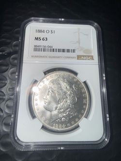 1884 O $1 MS 63