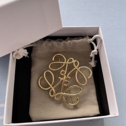 Loewe Hollow Change Pin Brooch Metal Brooch 