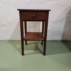 Wooden End Table 