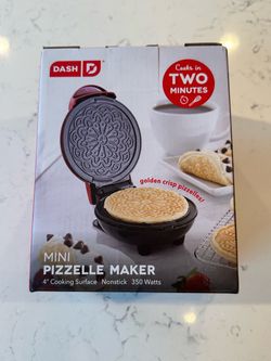 Mini Pizzelle Maker - Brand New!