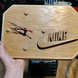 Nike Clock 12 1/2 X 9