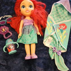 Little Mermaid Doll With Accessories 
