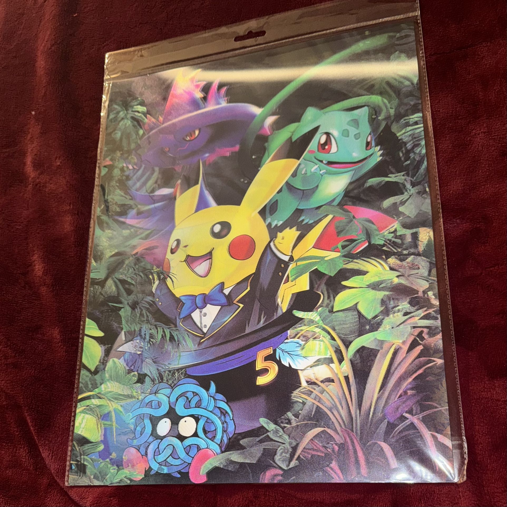 3D Pokemon Poster