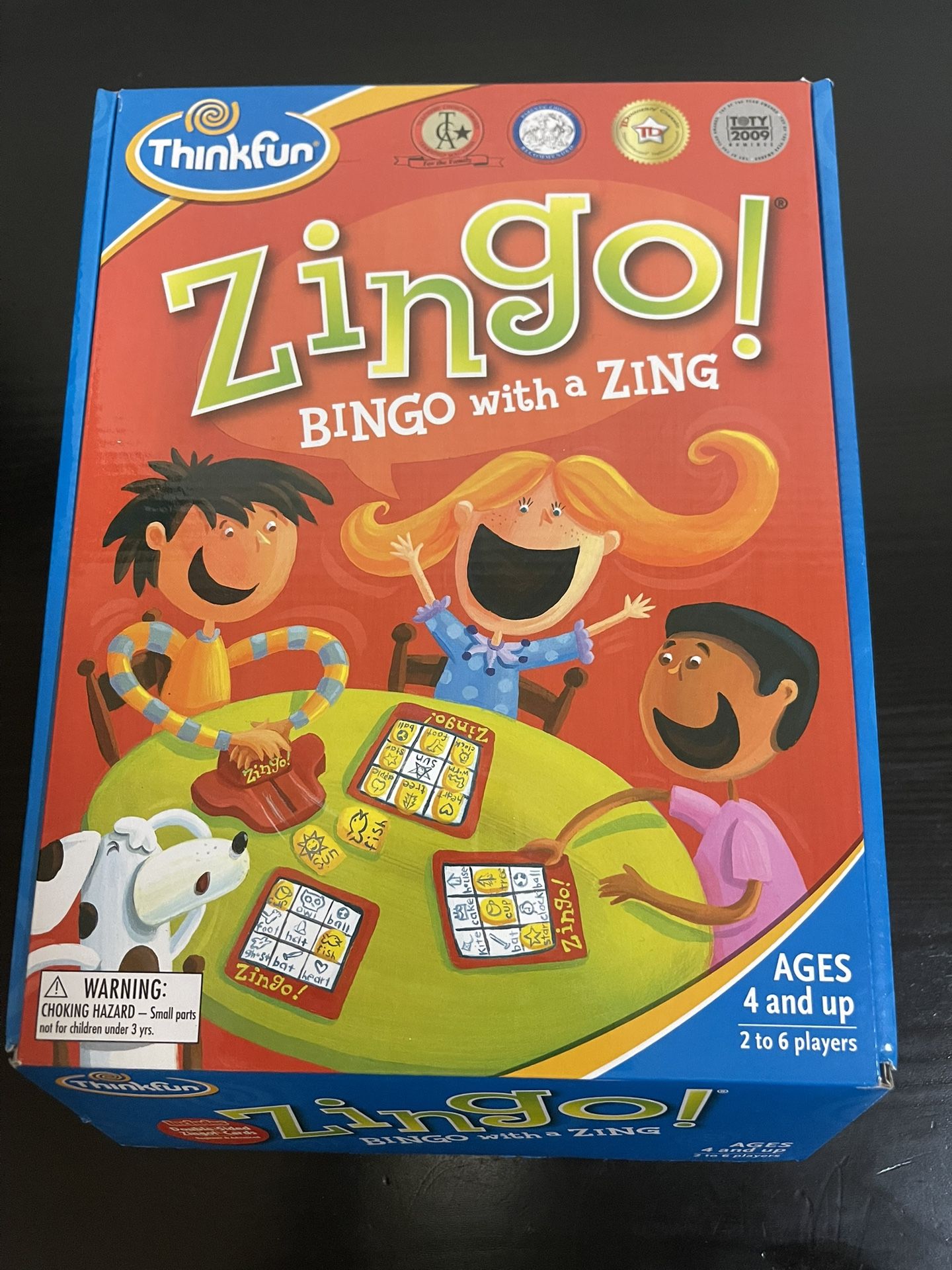 New Zingo “Bingo” Game