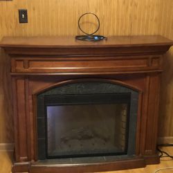 Fireplace TV stand