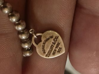 Tiffany & Co. Sterling Silver Bead Bracelet