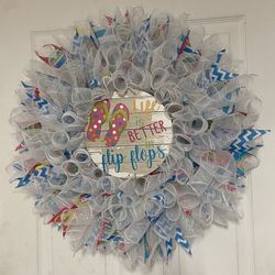 Deco Mesh Wreath 