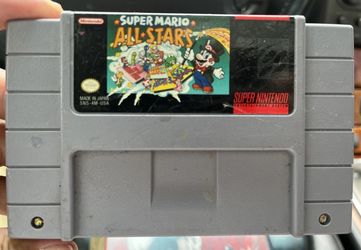 Super Mario All-Stars (Super Nintendo, 1993) Authentic Tested Cartridge