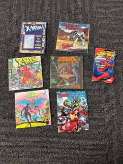 Vintage Random Lot of 7 Marvel Books