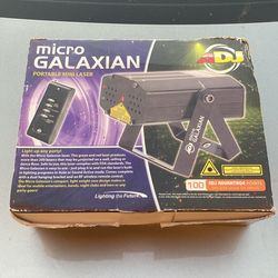 American DJ Micro Galaxian Portable Mini Laser