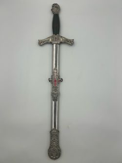Knights Templar Masonic Short Stainless Medieval Regalia Vintage Replica