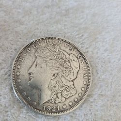 1921 Morgan Silver Dollar