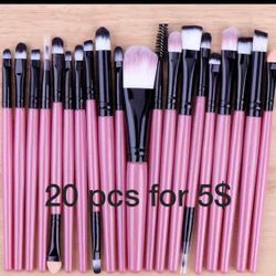 Brush Sets 20 Pcs Only For 5$