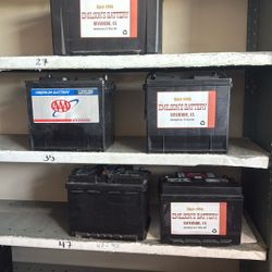 Batteries $45 With Warranty 