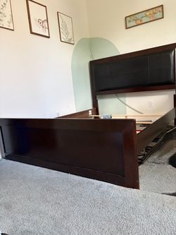 Queen bed frame