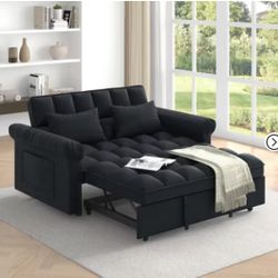 Loveseat Sofa Bed with Pull-Out Bed