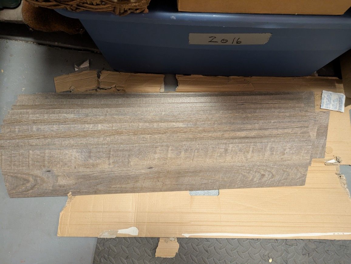 Luxury Vinyl Planks 24 Wood Look 3 Feet X 6"