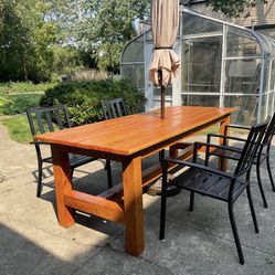 Custom Outdoor Dining Tables