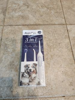 RarePet 3 in one teeth cleaning kit