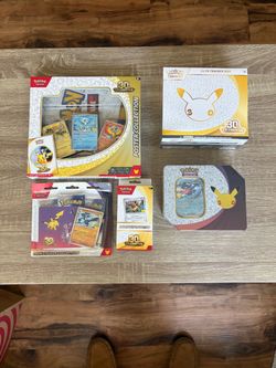 New Pokemon 30th Celebration Cards Bundle