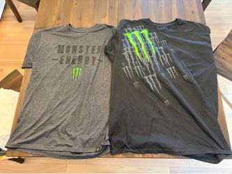 Monster energy     Shirts Mens