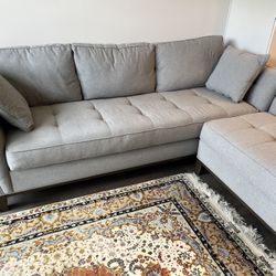 Raymour & Flanigan 2 Piece Sectional Couch