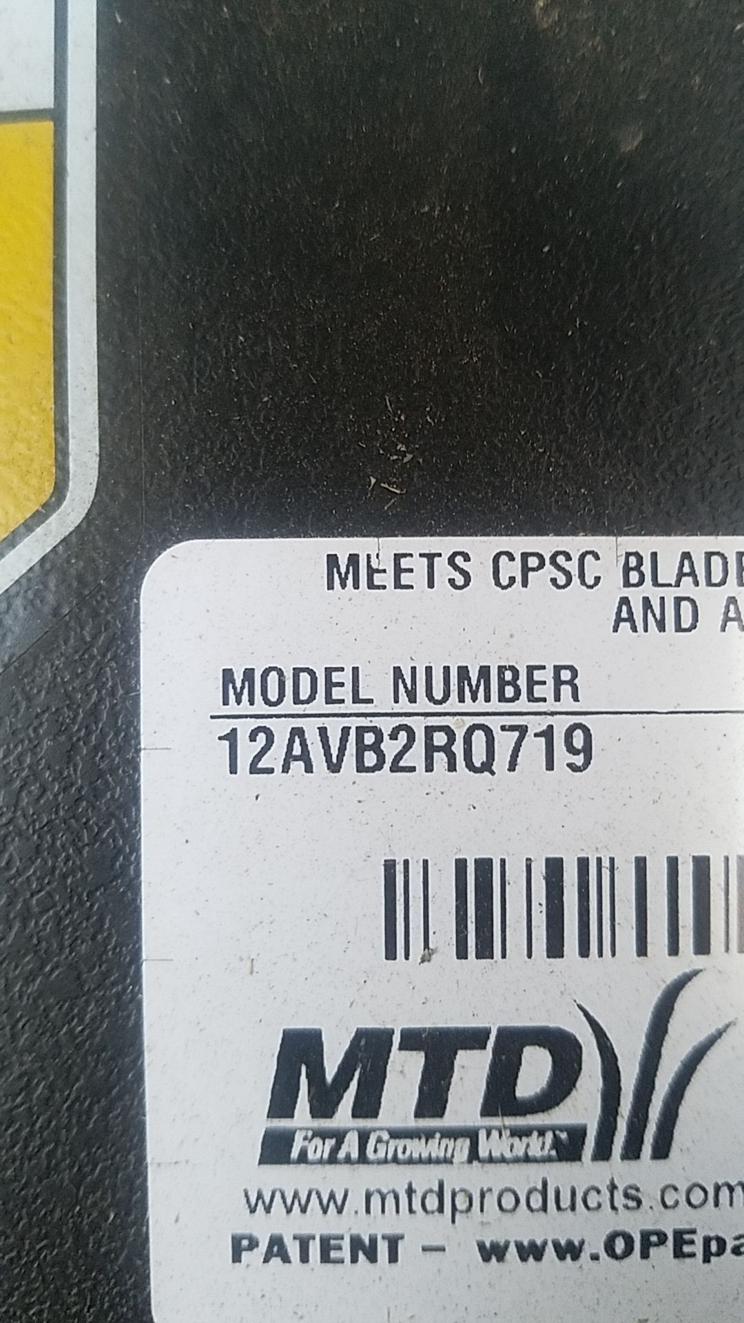 12avb2rq719 blade best sale