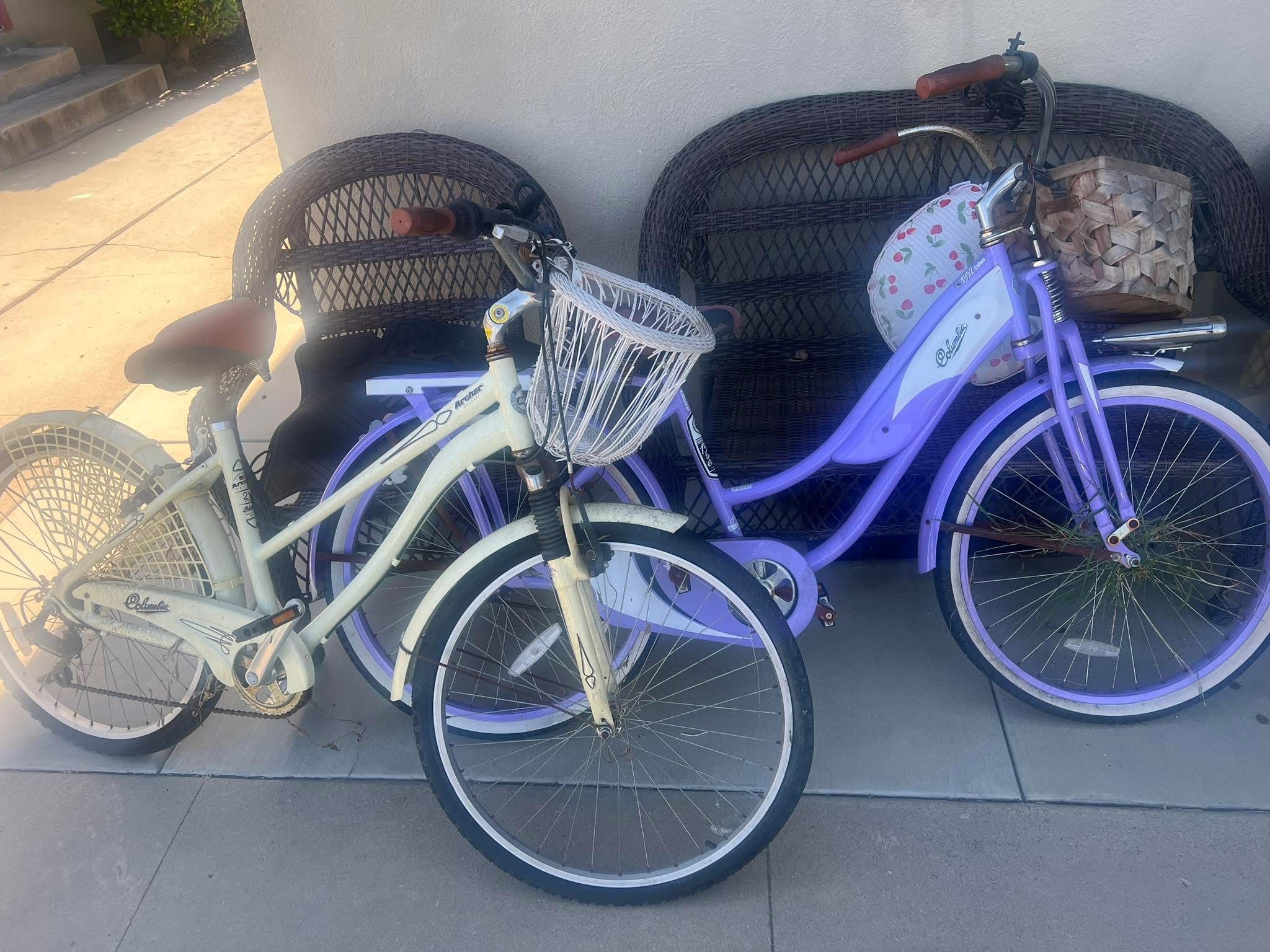 Two Columbia Bicycles