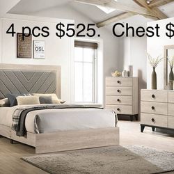 $499 To $525 Bedroom Set Not Including Mattress And Chest 