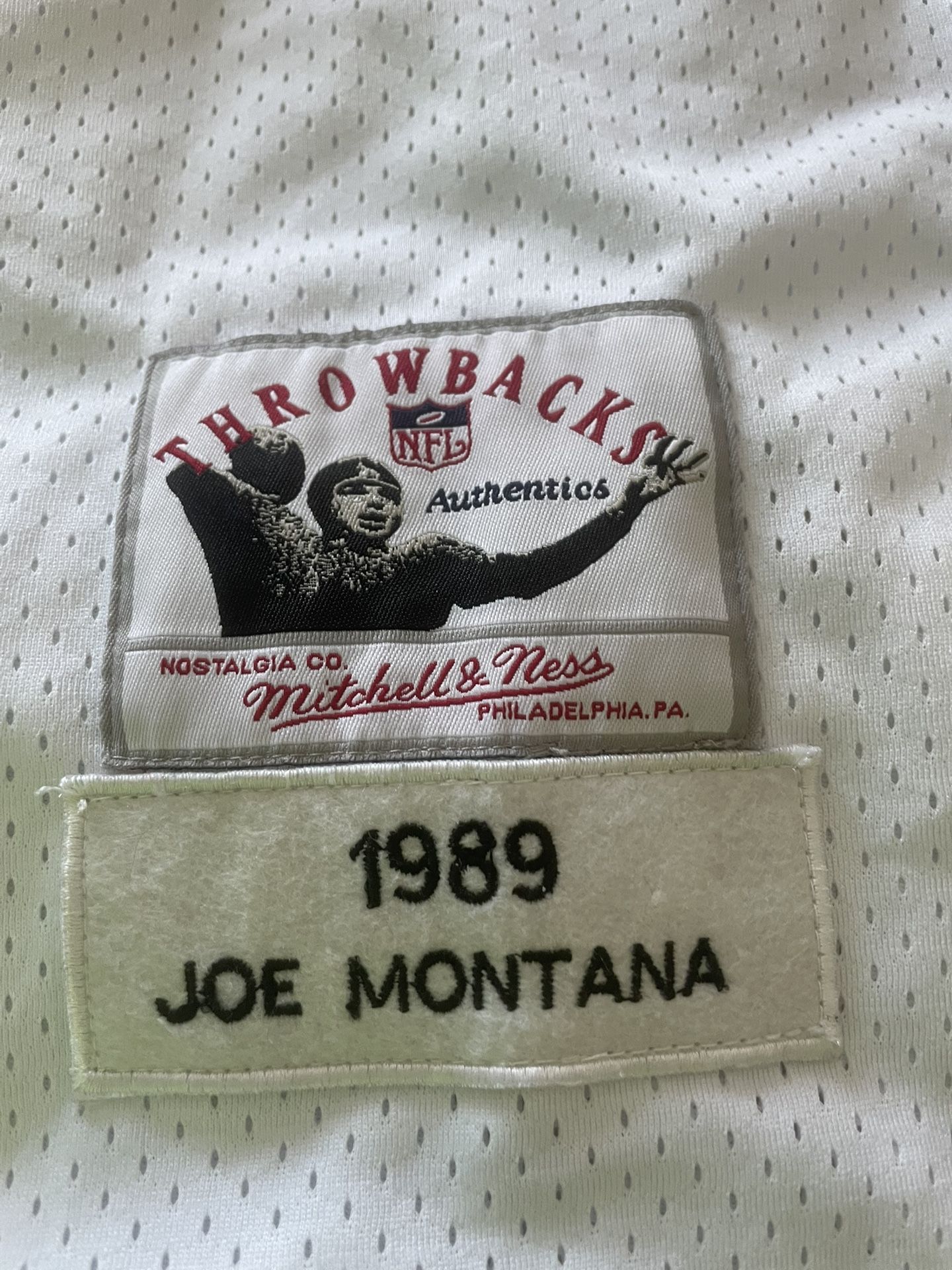 Mitchell & Ness 1989 Joe Montana Jersey