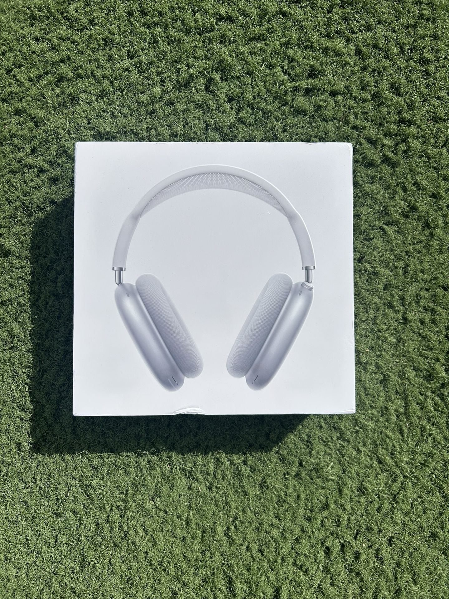 Apple AirPods Max Silver with White Headband Lightning Cable MGYJ3AM/A