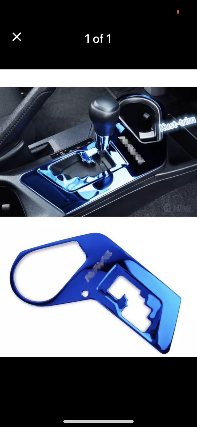 For 2016 2018 Toyota RAV4 stainless steel Inner Gear shift Box panel Cover Trim