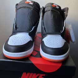 Air Jordan 1 Retro High OG Electro Orange Size 9