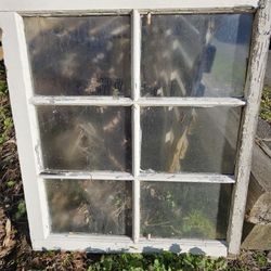 Set Of 2,    6 Pane Window 28in X 32in