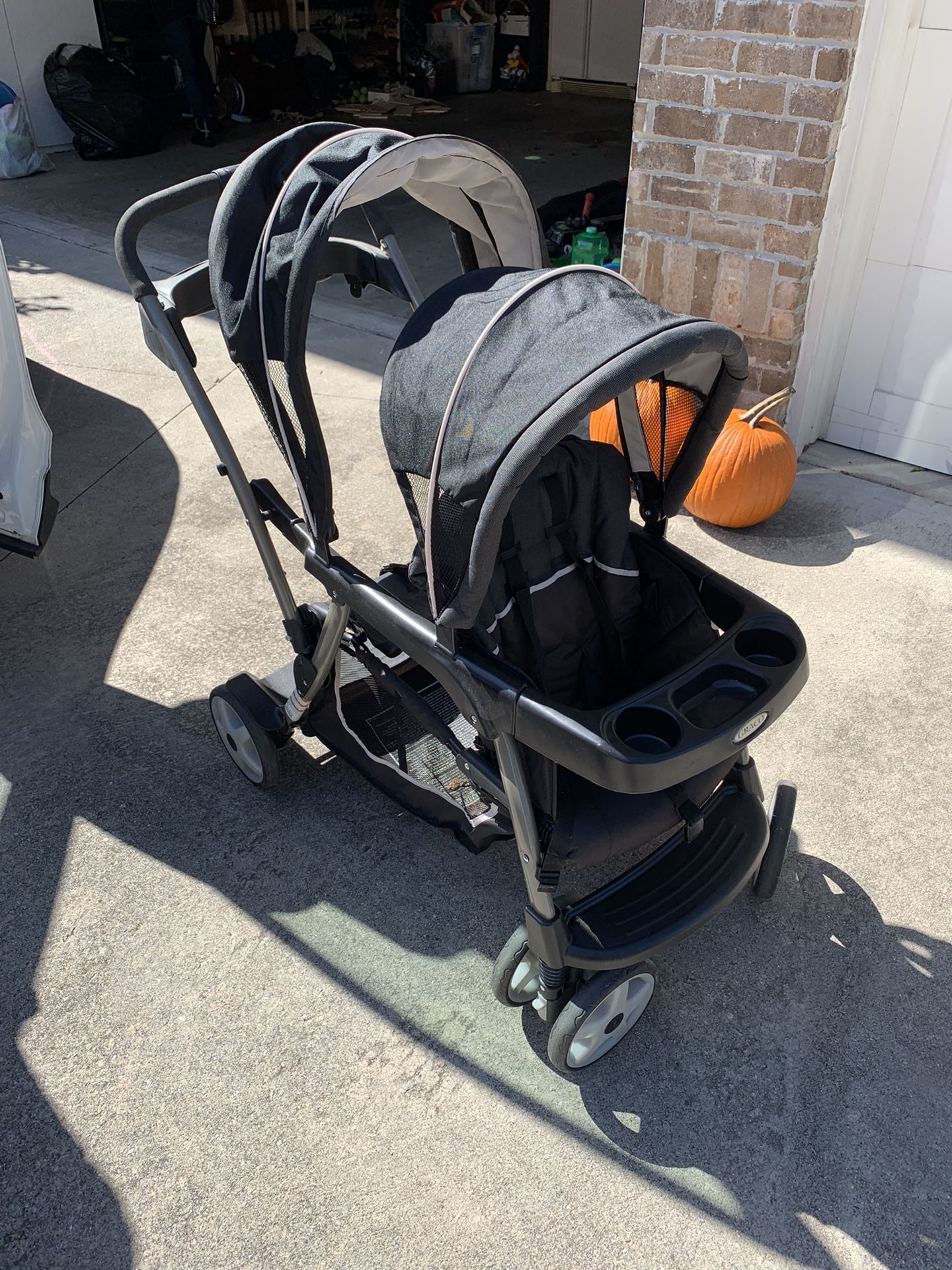 Graco Double Stroller - Like New