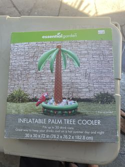 Inflatable Palm Tree Cooler