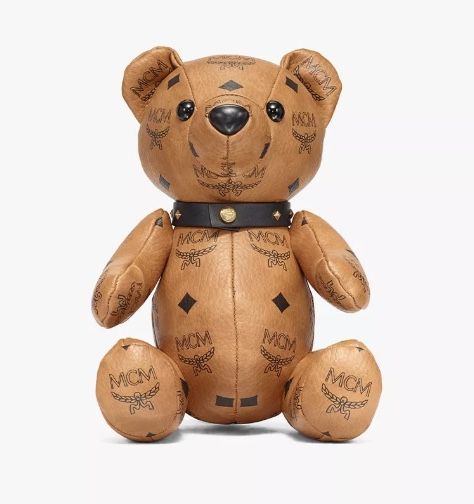 MCM Small Bear Park Doll In Visetos